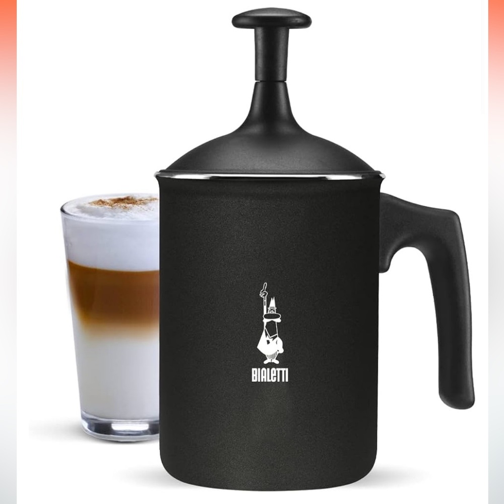 Bialetti Set- Moka Express: Iconic Stovetop Espresso Maker + Milk frother - Picture 7 of 11